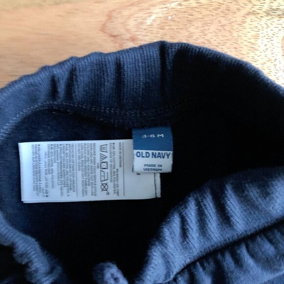 Old Navy baby jogger set 3-6m blue navy unisex - Picture 14 of 14